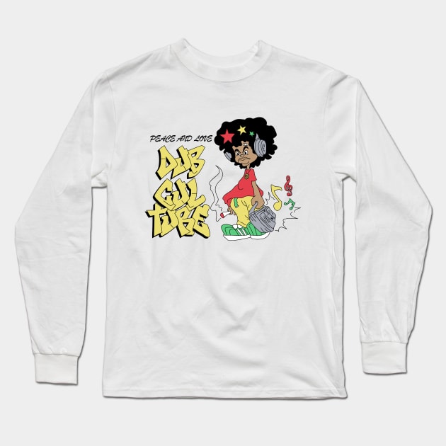 Dub Long Sleeve T-Shirt by BOOTLEG LOVES